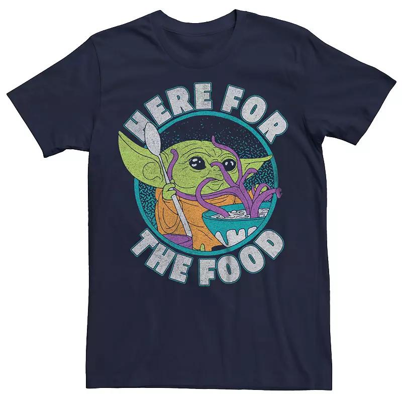 Men's The Mandalorian Grogu Here For Food Tee,  Product Image