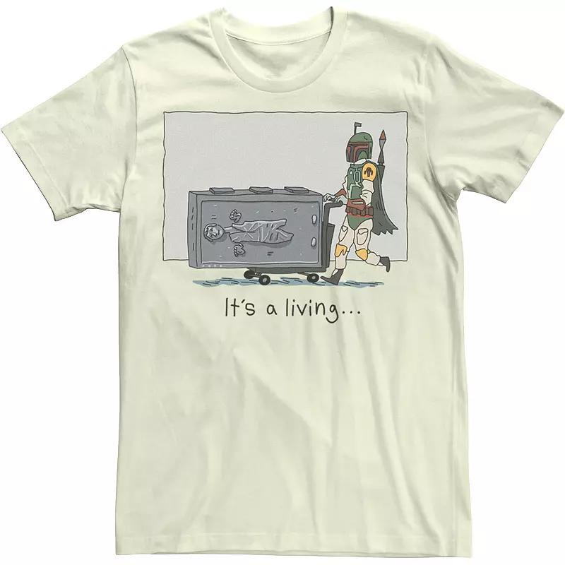 Men's Star Wars Boba Fett It's A Living Doodle Tee,  Product Image