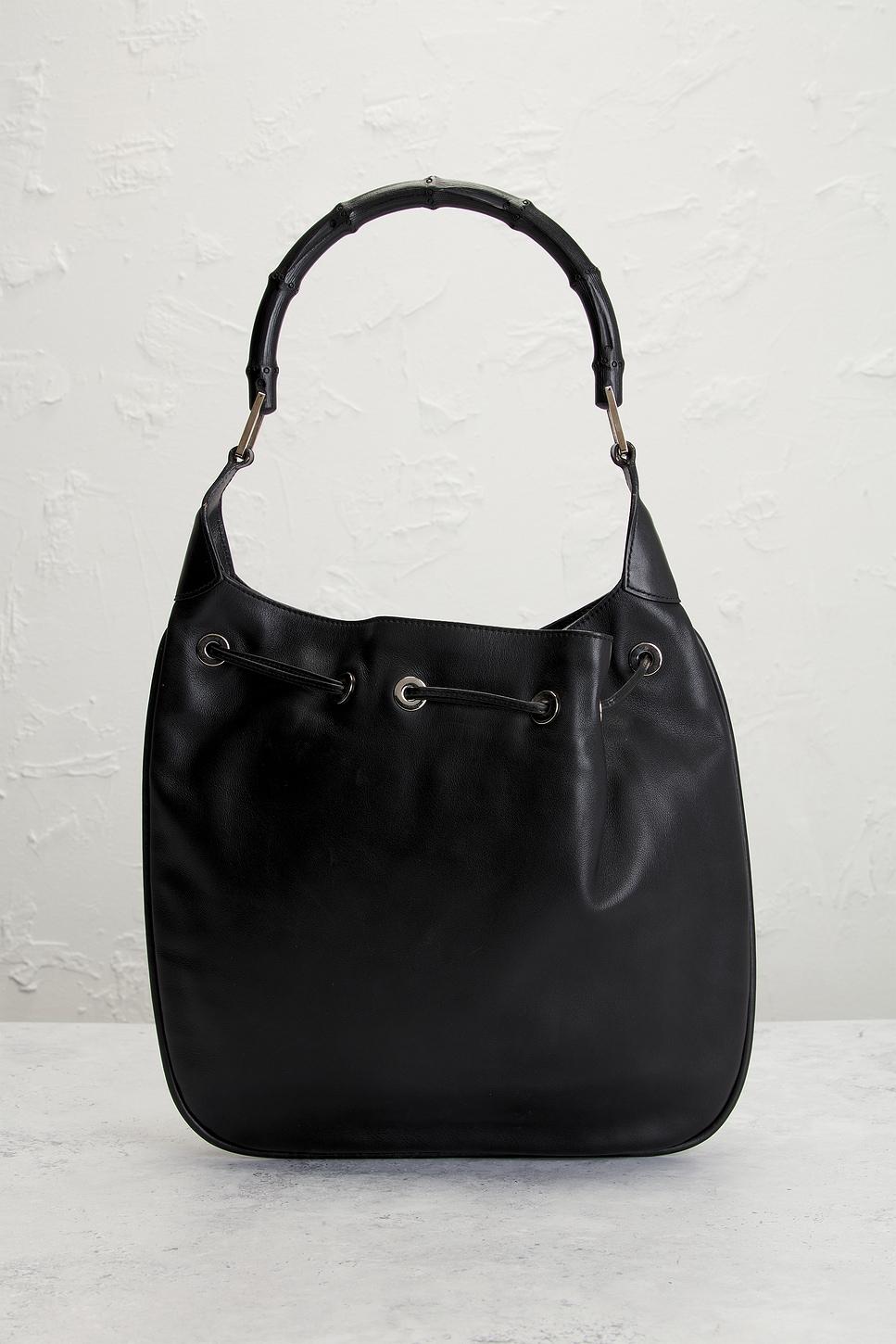 Gucci X Tom Ford Bamboo Drawstring Shoulder Bag FWRD Renew Product Image