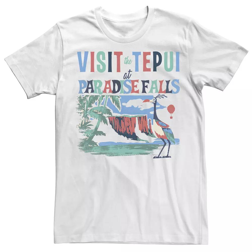Big & Tall Disney / Pixar Up Kevin Visit Paradise Falls Watercolor Poster Tee, Men's,  Product Image