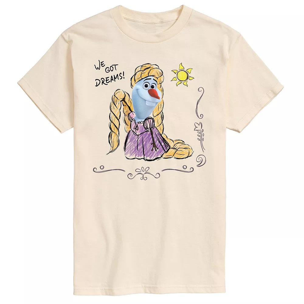 Disney's Frozen Men's Olaf Tangled Graphic Tee,  Product Image