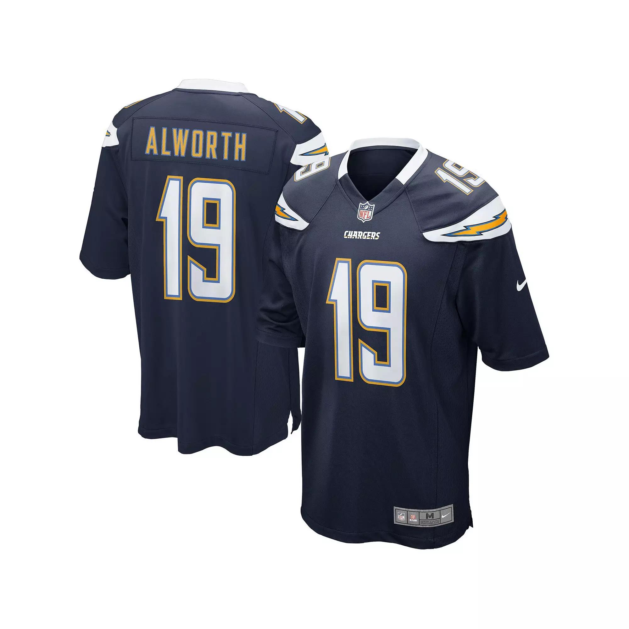 Mens San Diego Chargers Lance Alworth Nike Navy Retired Player Game Jersey, Men's, Size: Small, Nfl Blue Product Image