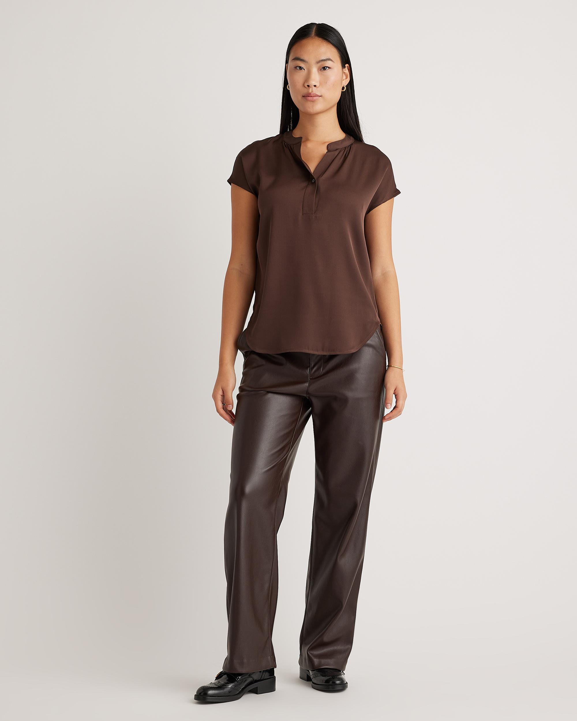 Quince | Women's Washable Stretch Silk Dolman Sleeve Blouse Mulberry Silk Product Image