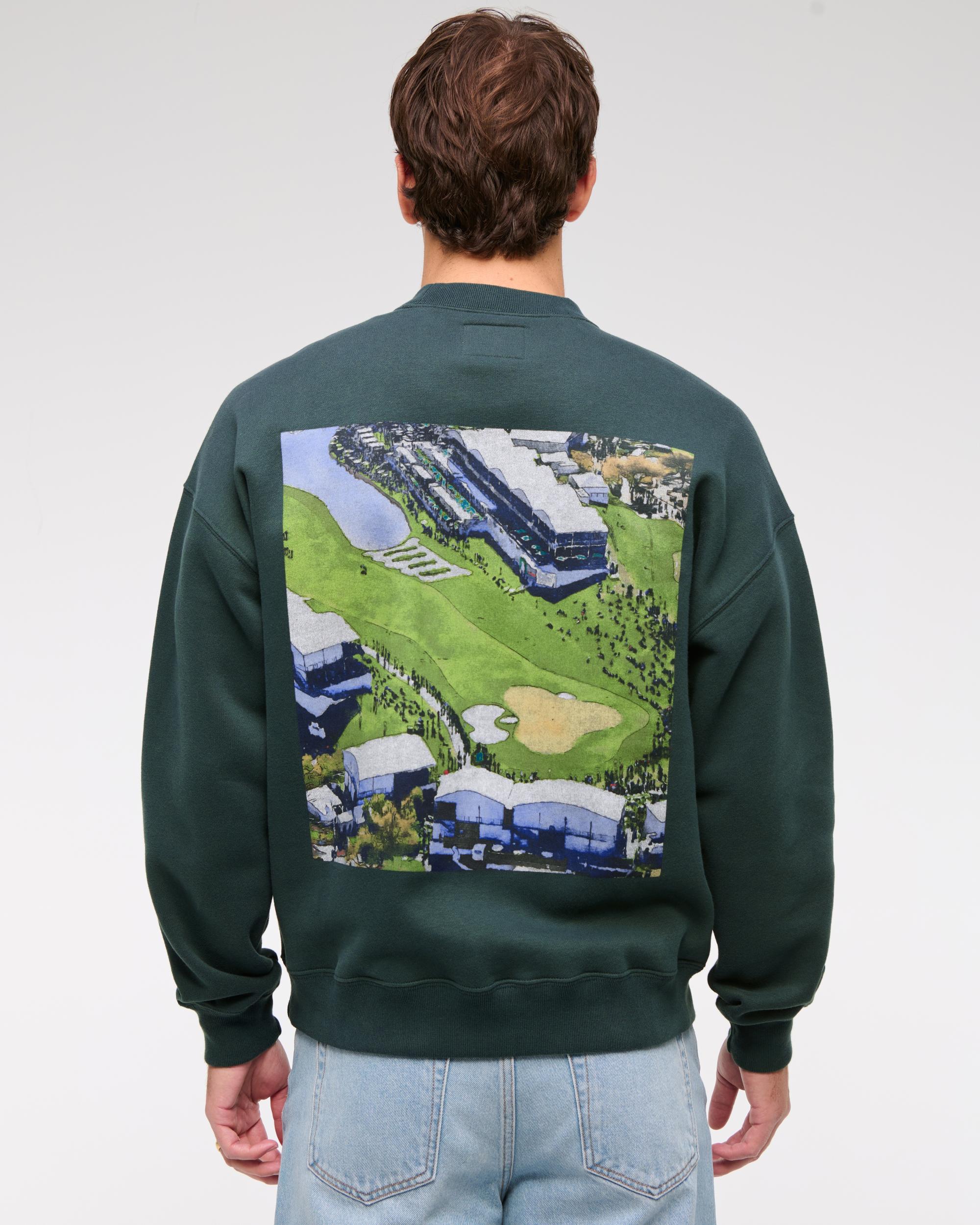 WM Phoenix Open Graphic Crew Sweatshirt Product Image