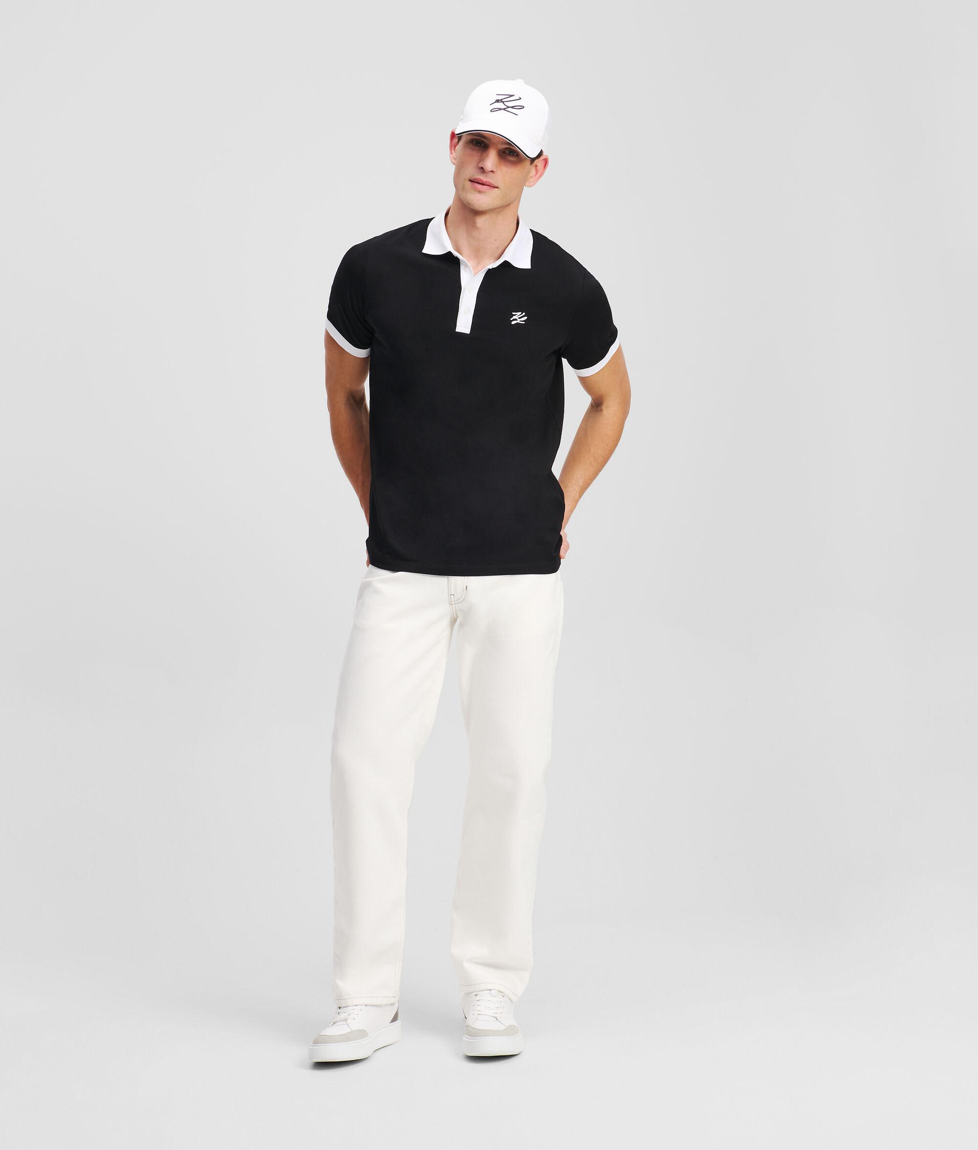 AUTOGRAPH CONTRAST COLLAR POLO SHIRT Product Image