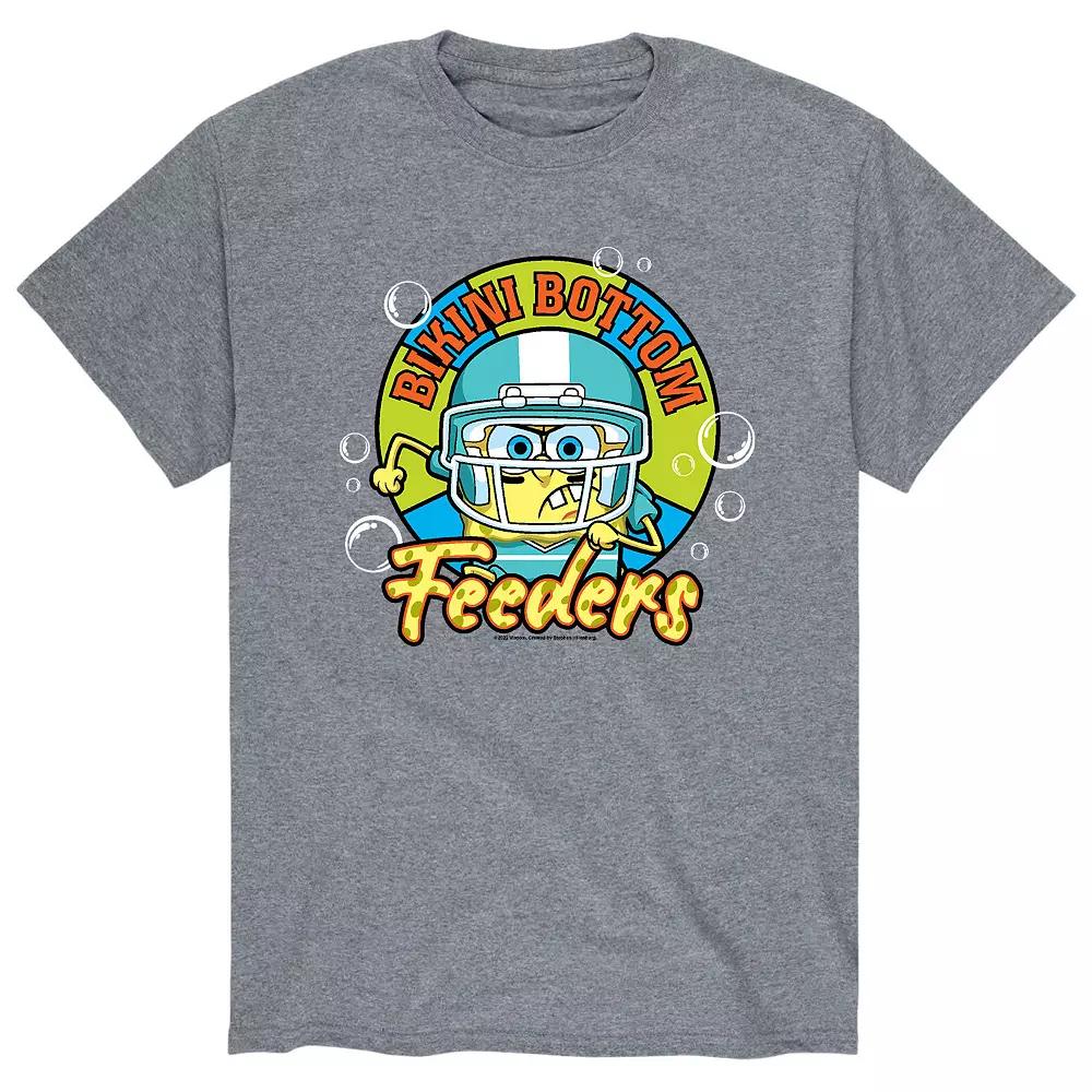 Men's SpongeBob SquarePants Football Tee,  Product Image