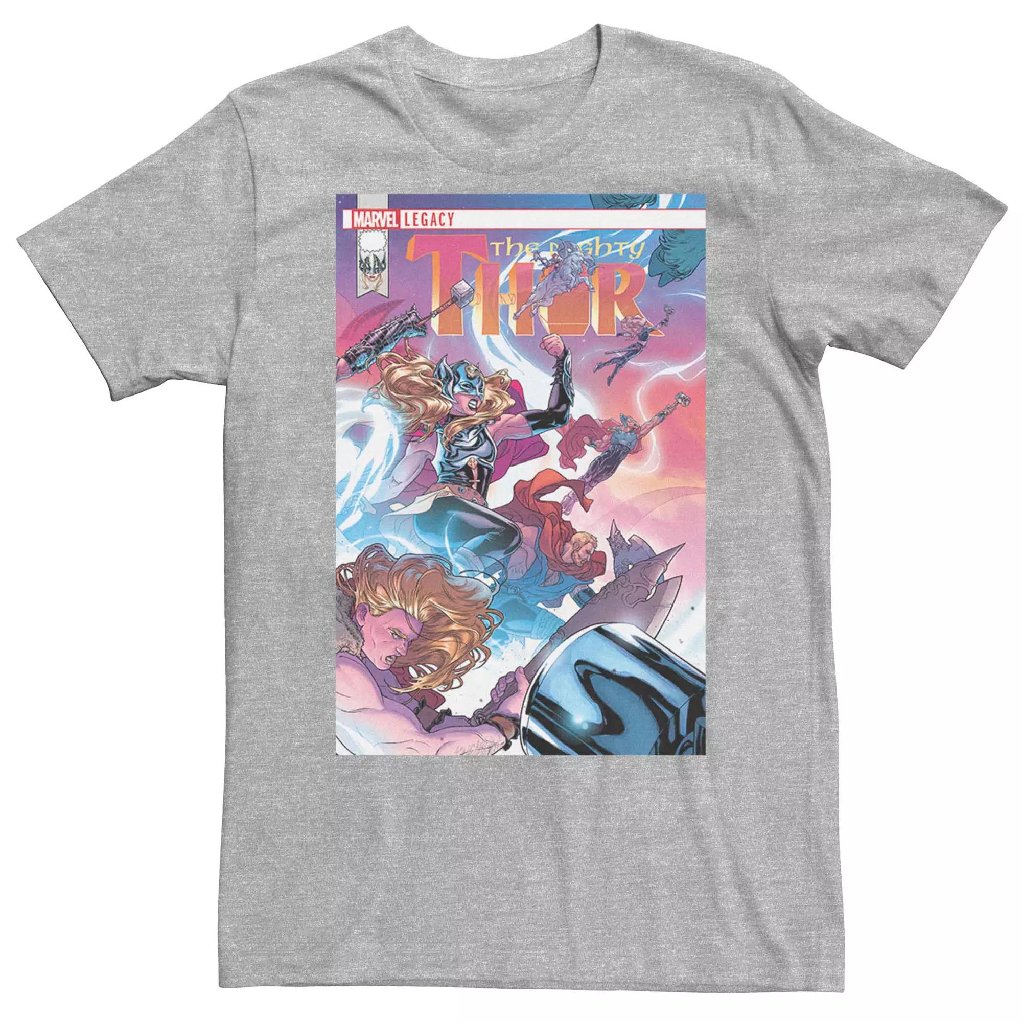 Men's Marvel Thor Comic Cover Tee,  Product Image