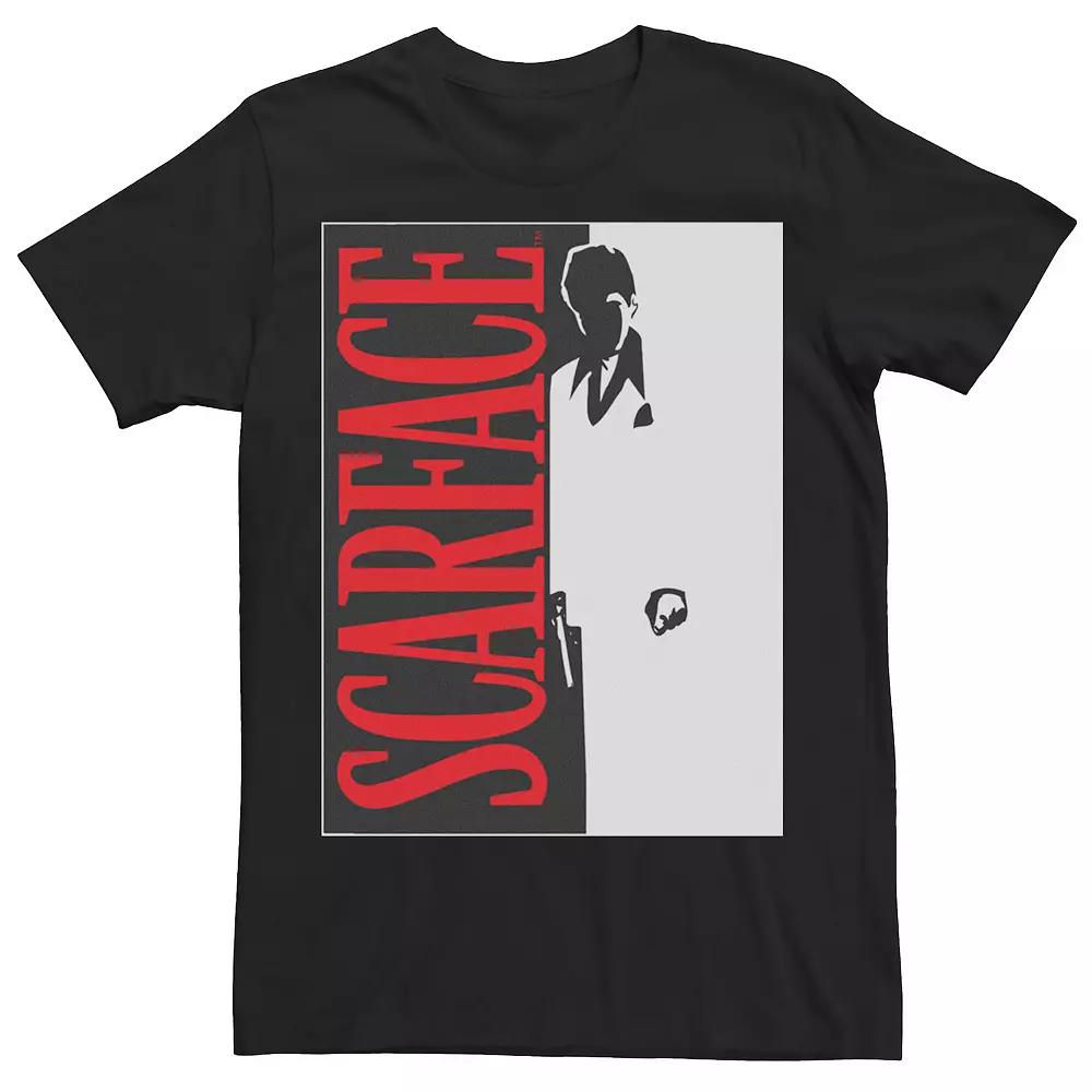 Big & Tall Scarface Poster Art Tee, Men's,  Product Image
