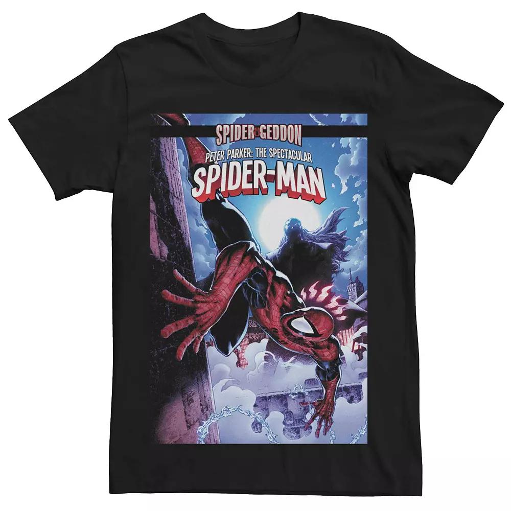 Men's Marvel's Spider-Geddon Spectacular Spider-Man #311 Comic Cover Tee,  Product Image