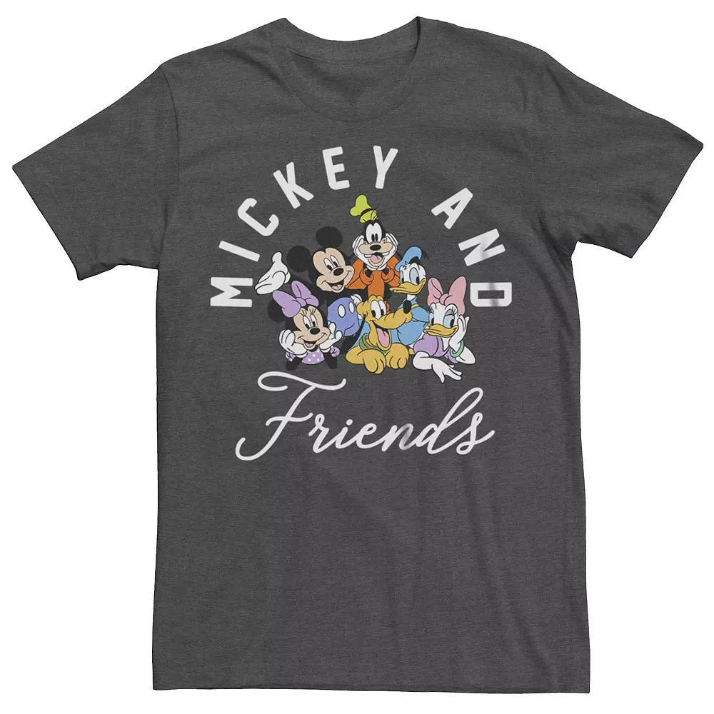 Disney's Mickey Mouse And Friends Poster Men's Graphic Tee,  Product Image