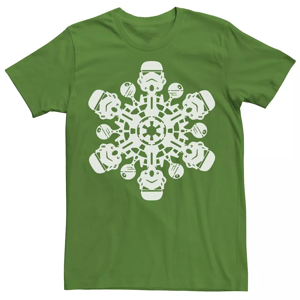 Mens Star Wars Stormtrooper Snowflake Graphic Tee Product Image