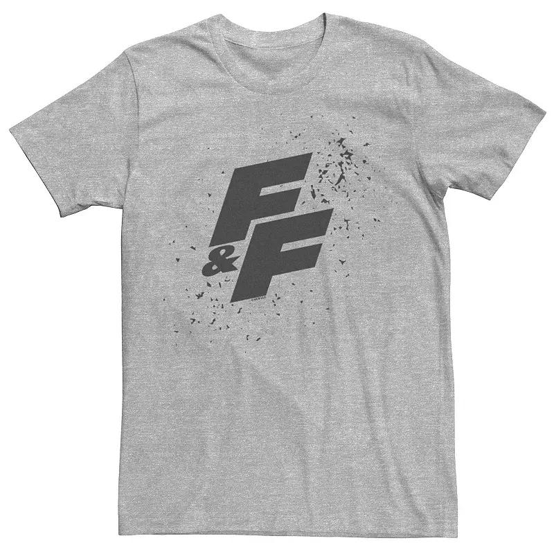 Men's Fast & Furious Paint Splatter Bold Logo Graphic Tee,  Product Image