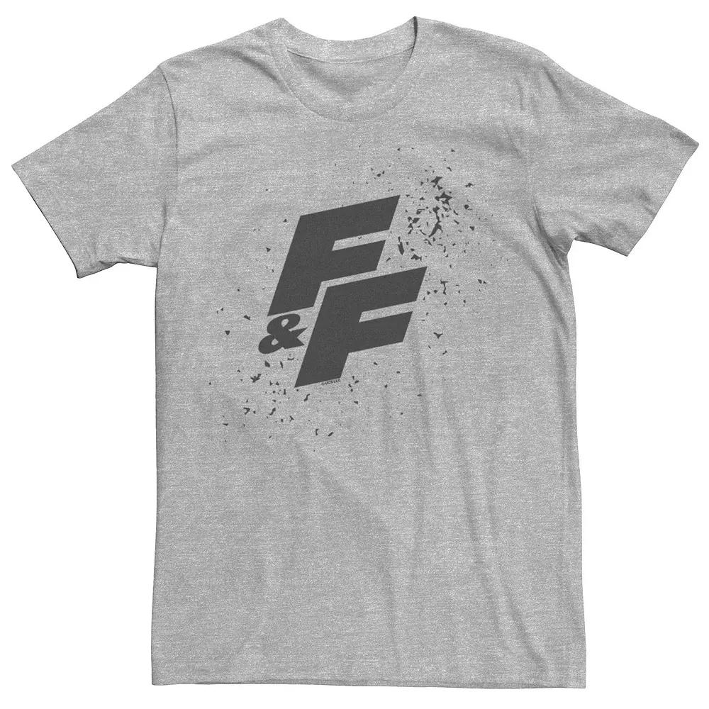 Men's Fast & Furious Paint Splatter Bold Logo Graphic Tee,  Product Image