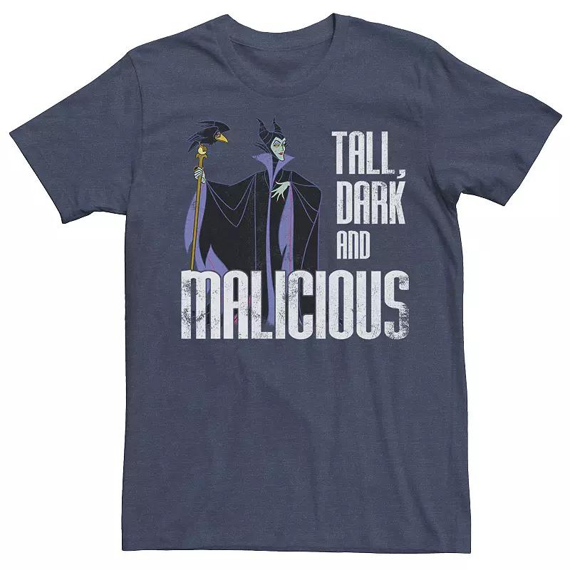 Disney's Sleeping Beauty Maleficent Tall Dark and Malicious Men's Tee,  Product Image