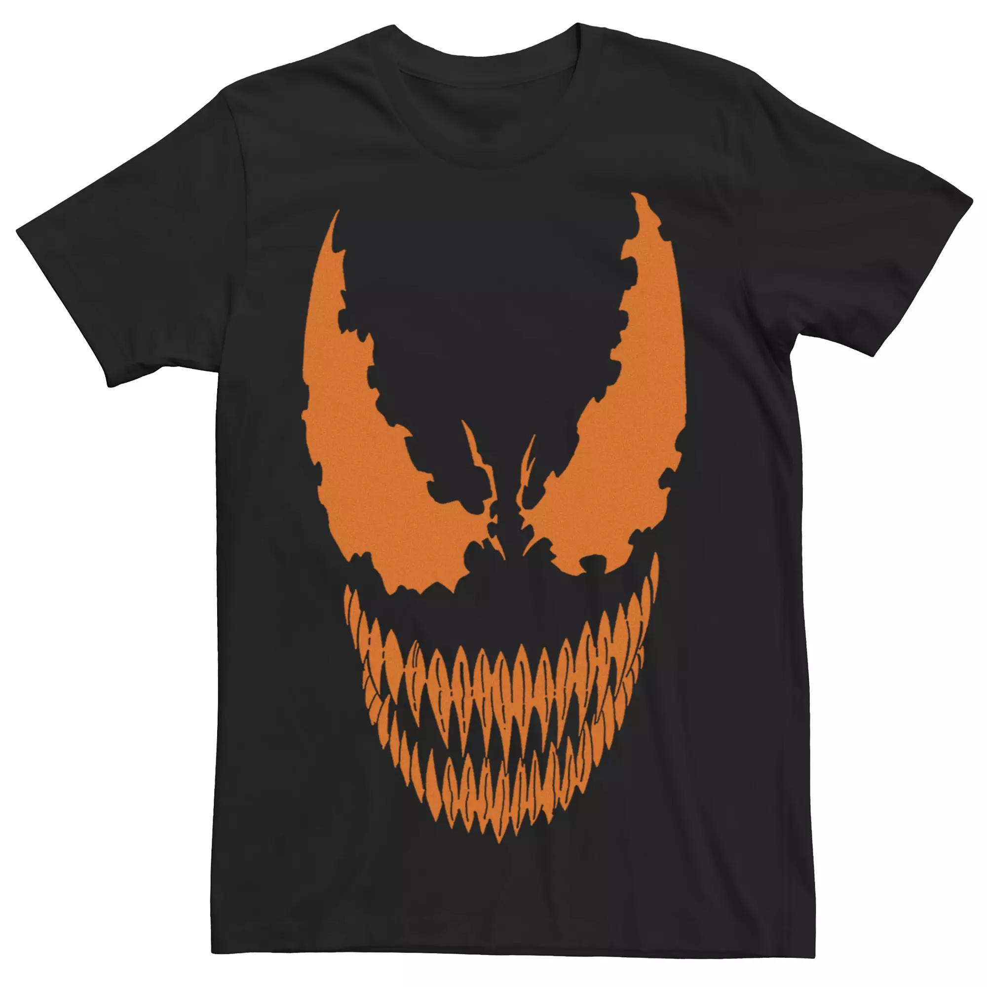 Men's Marvel Venom Pumpkin Face Graphic Tee,  Product Image