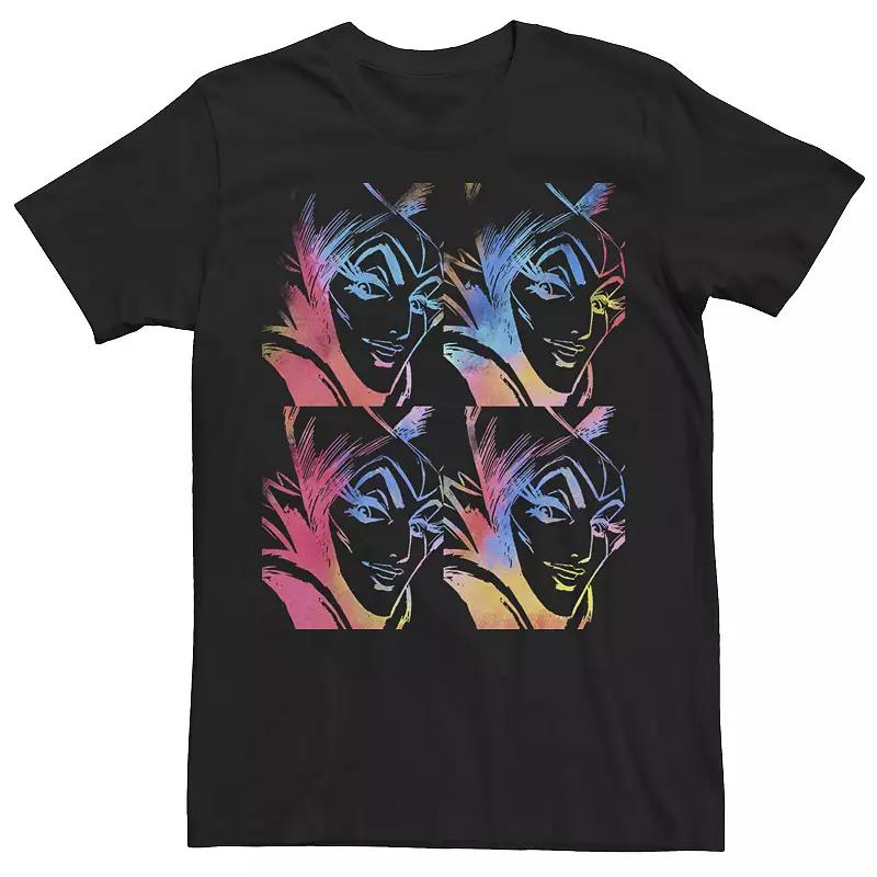 Men's Disney's Sleeping Beauty Villains Maleficent Head Shot Stencil Tee,  Product Image