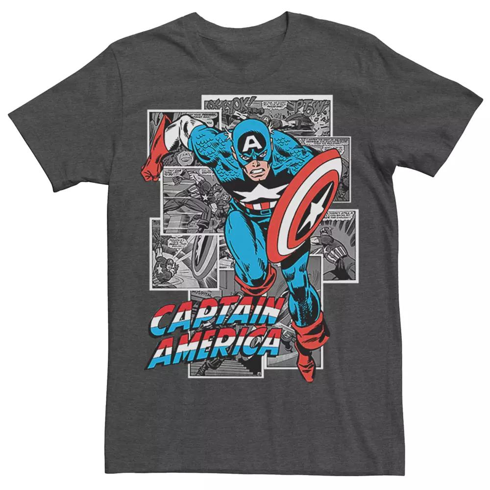 Men's Marvel Comics Retro Captain America Tee,  Product Image