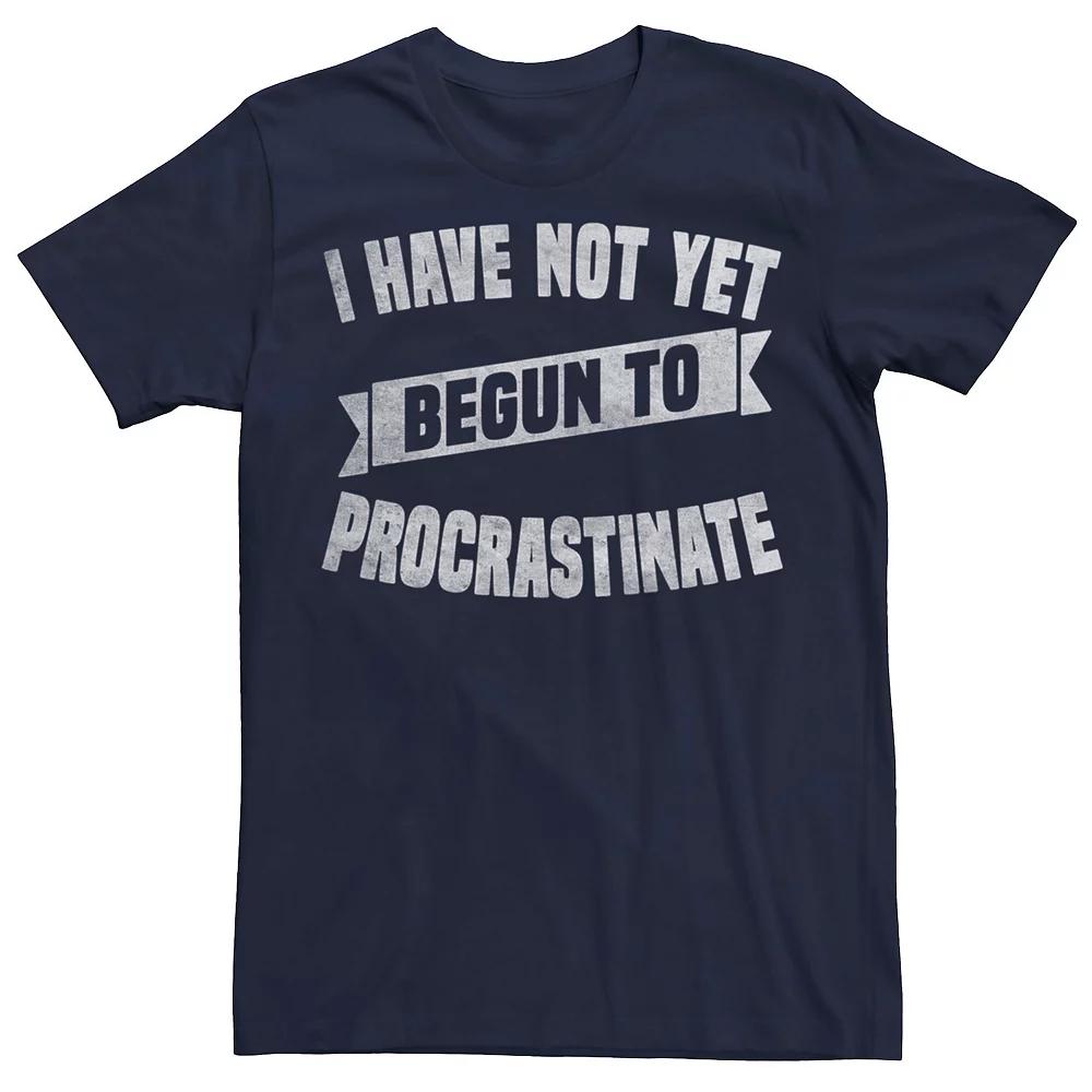 Men's I Have Not Yet Begun To Procrastinate Tee,  Product Image