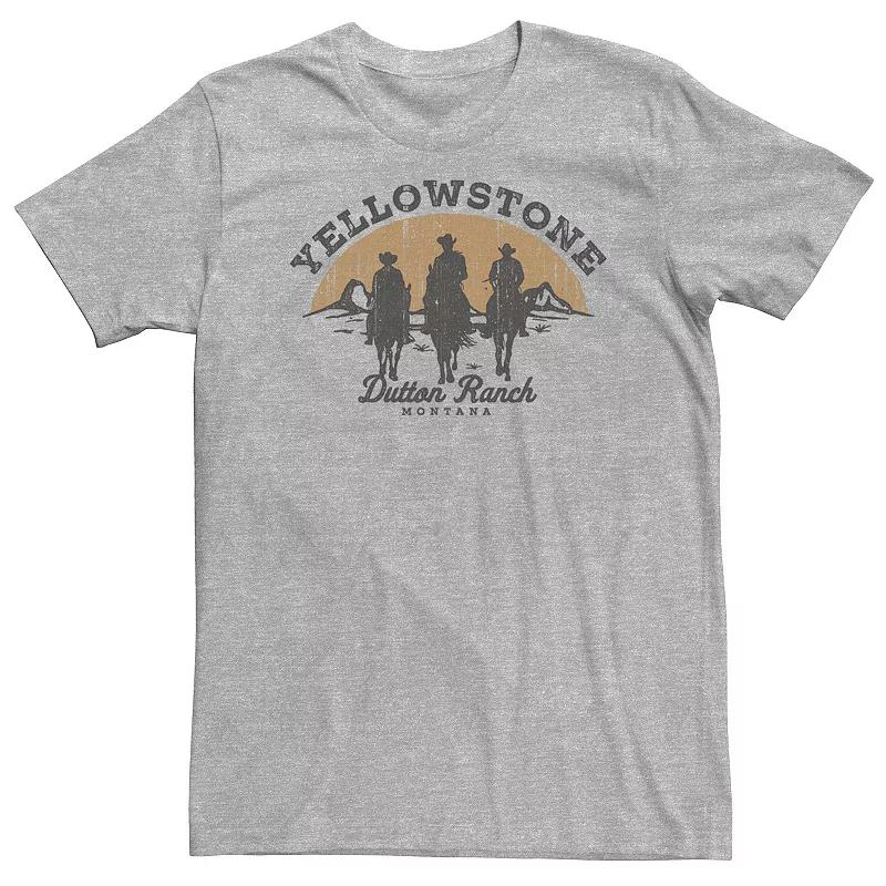 Big & Tall Yellowstone Dutton Ranch Montana Cowboys Tee, Men's,  Product Image