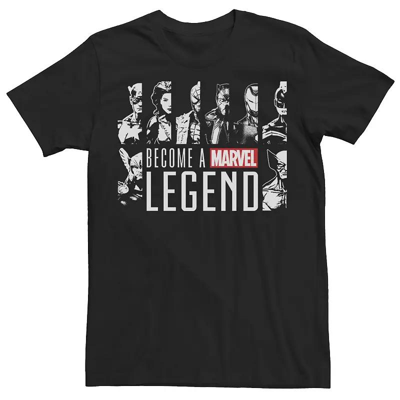 Men's Marvel Legends Series Become A Marvel Legend Hero Profiles Tee,  Product Image
