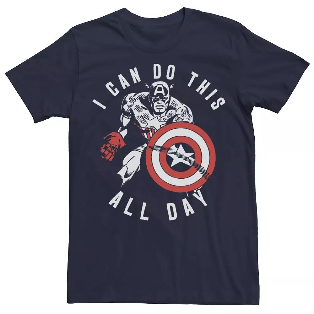 Disney's Mickey & Friends Mickey Men's American Flag Fill Tee,  Product Image
