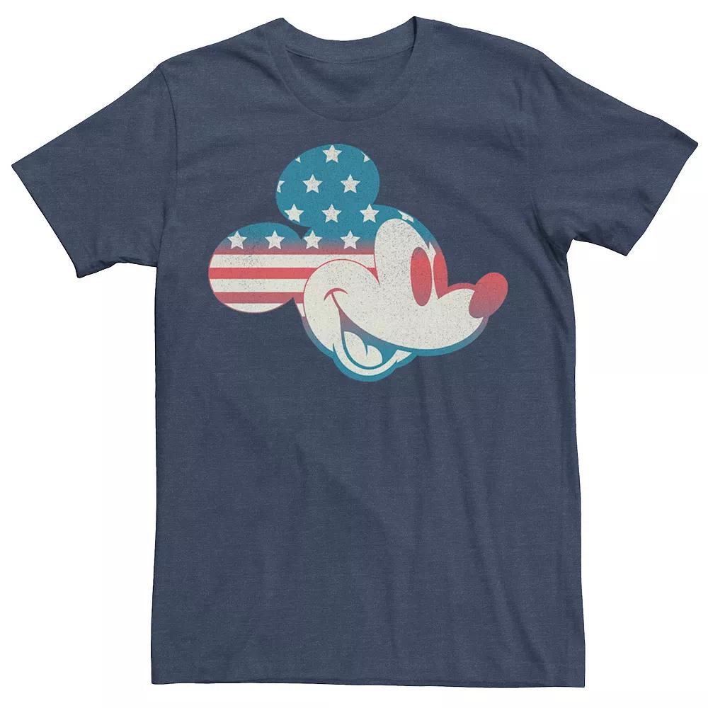 Disney's Mickey & Friends Mickey Men's American Flag Fill Tee,  Product Image