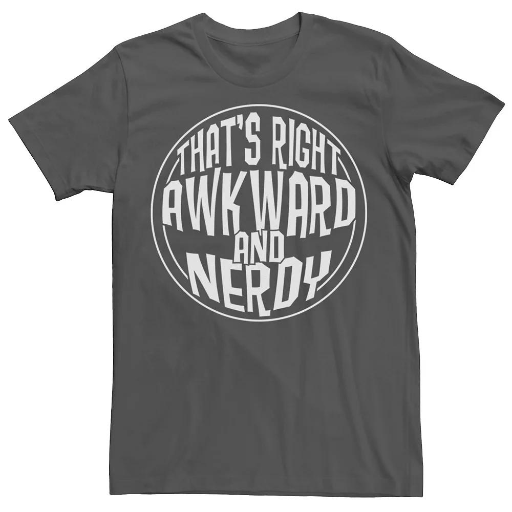 Men's That's Right Awkward And Nerdy Graphic Tee,  Product Image
