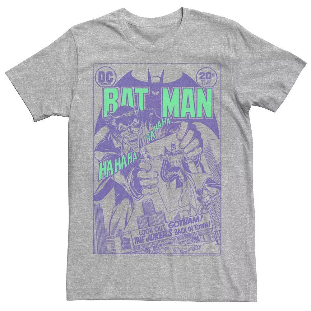 Men's DC Comics Batman Joker Cover Tee,  Product Image