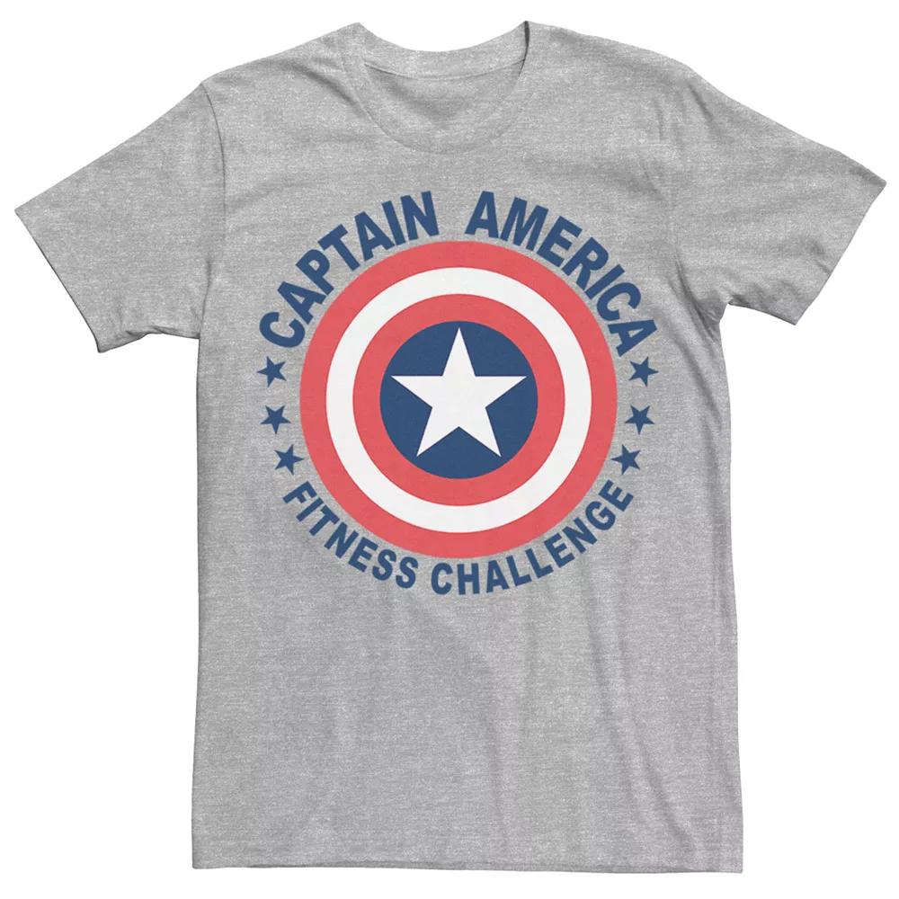 Men's Marvel Captain America Fitness Challenge Graphic Tee,  Product Image