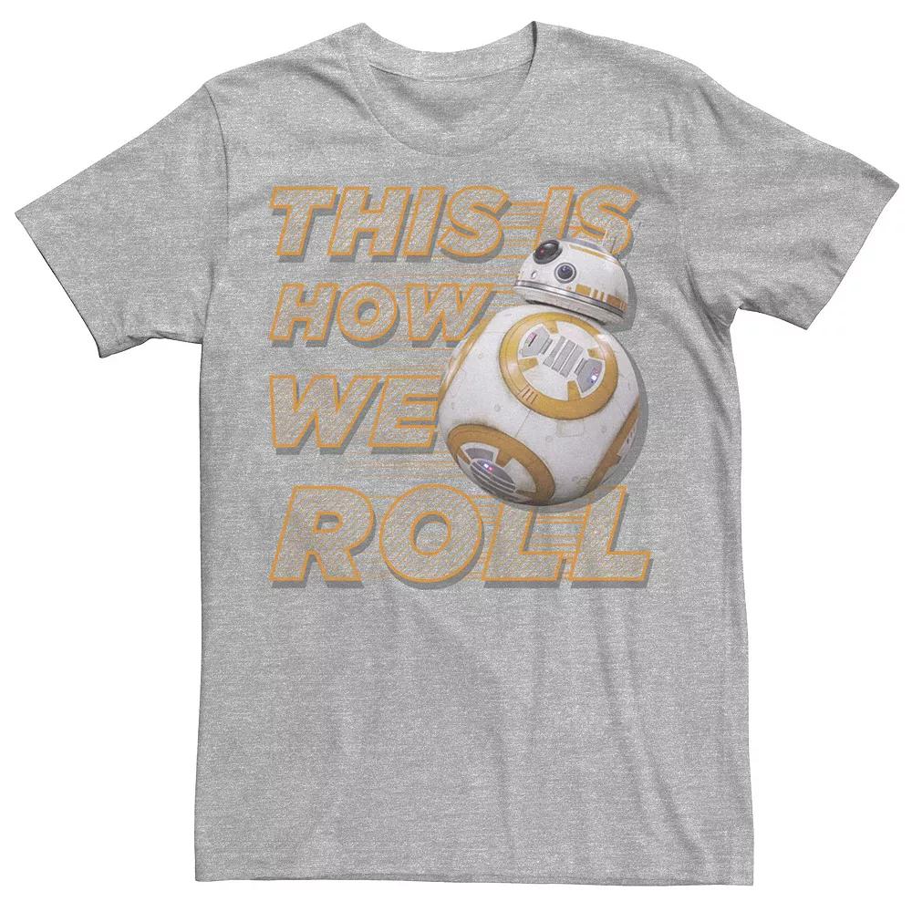 Men's Star Wars BB-8 This Is How We Roll Tee,  Product Image