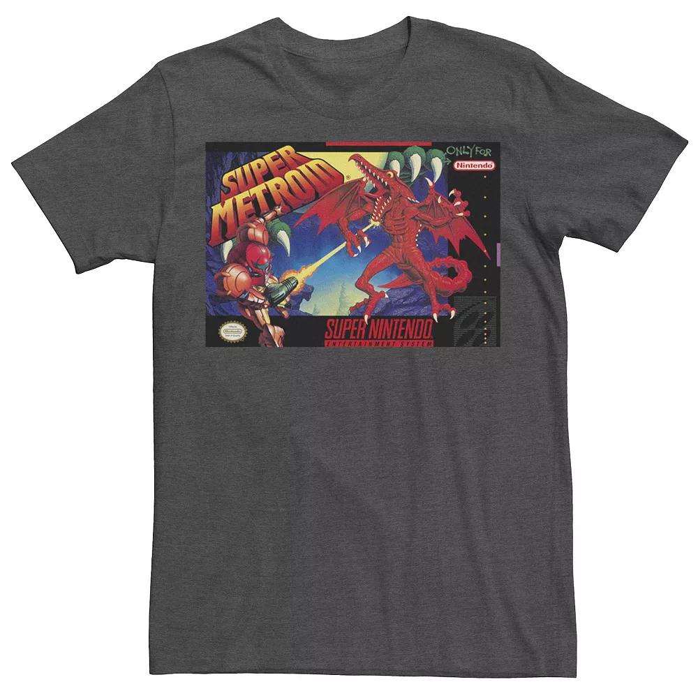 Men's Nintendo Super Metroid Classic Box Art Tee,  Product Image