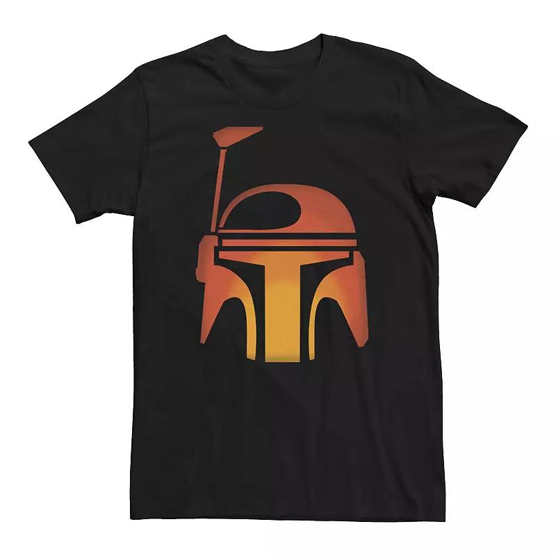 Men's Star Wars Boba Fett Pumpkin Jack O Lantern Graphic Tee,  Product Image