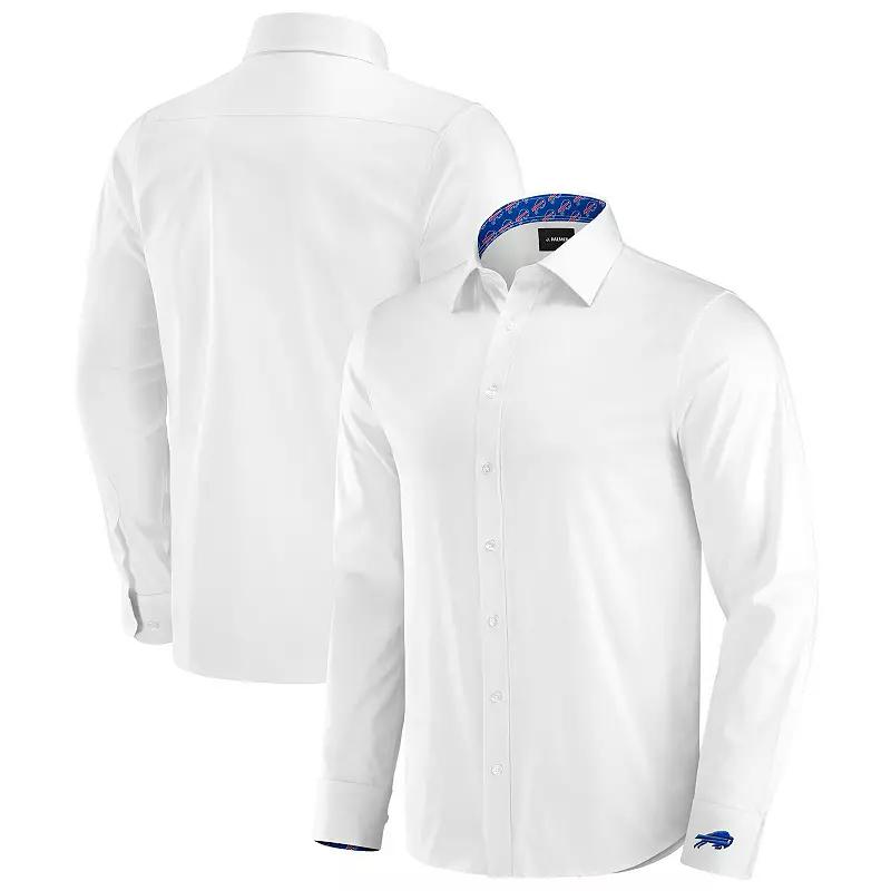 Men's J. Palmer White Kansas City Chiefs Man-In-Motion Long Sleeve Button-Up Dress Shirt,  Product Image