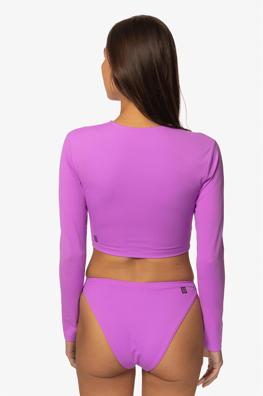 Taranaki Long Sleeved Crop Cut-Out Rashguard - Dreamer Female Product Image