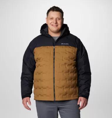 Columbia Mens Grand Trek III Down Hooded Jacket - Big- Product Image