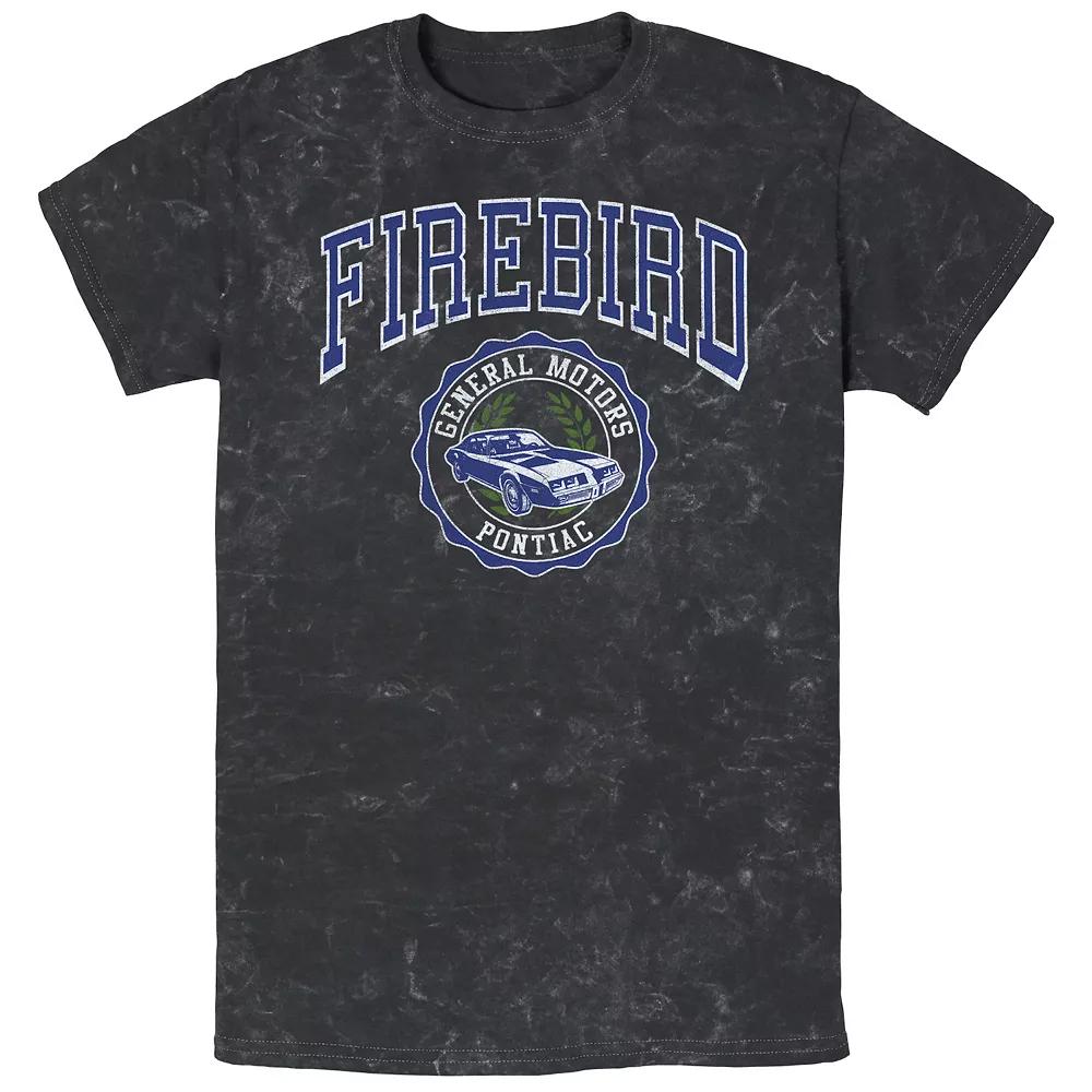 Men's Firebird General Motors Mineral Wash Graphic Tee,  Product Image
