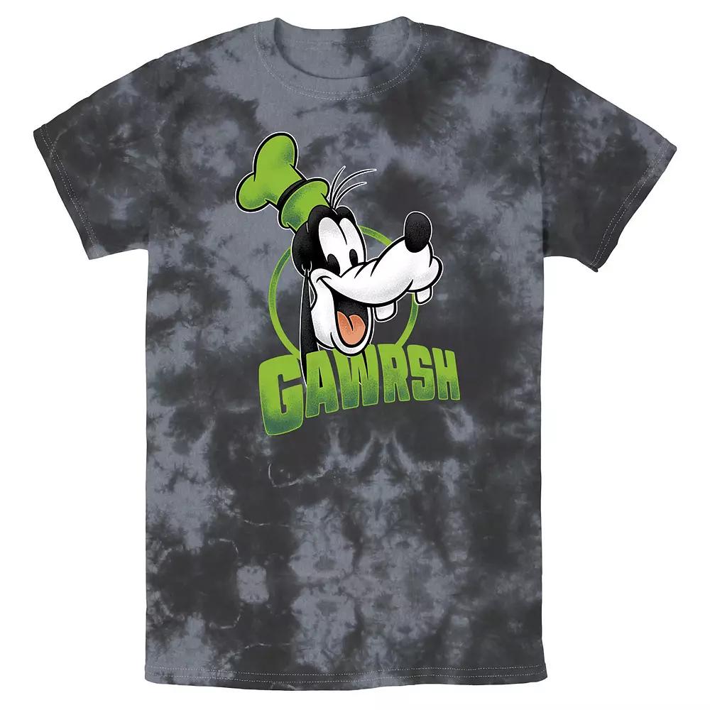Men's Disney Mickey And Friends Goofy Gawrsh Portrait Bomabrd Wash Tee,  Product Image