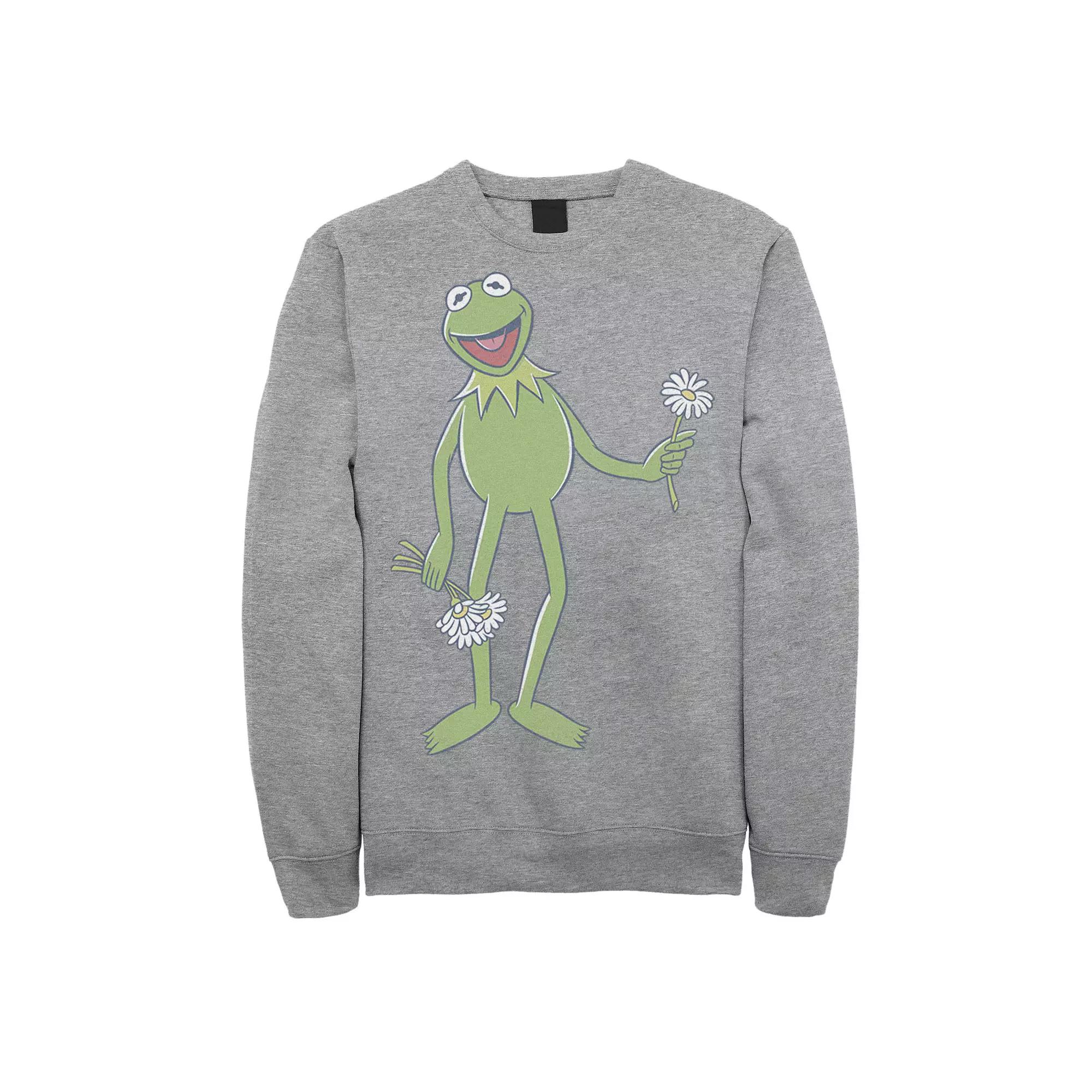 Disney's The Muppets Kermit The Frog Men's Portrait Sweatshirt,  Product Image