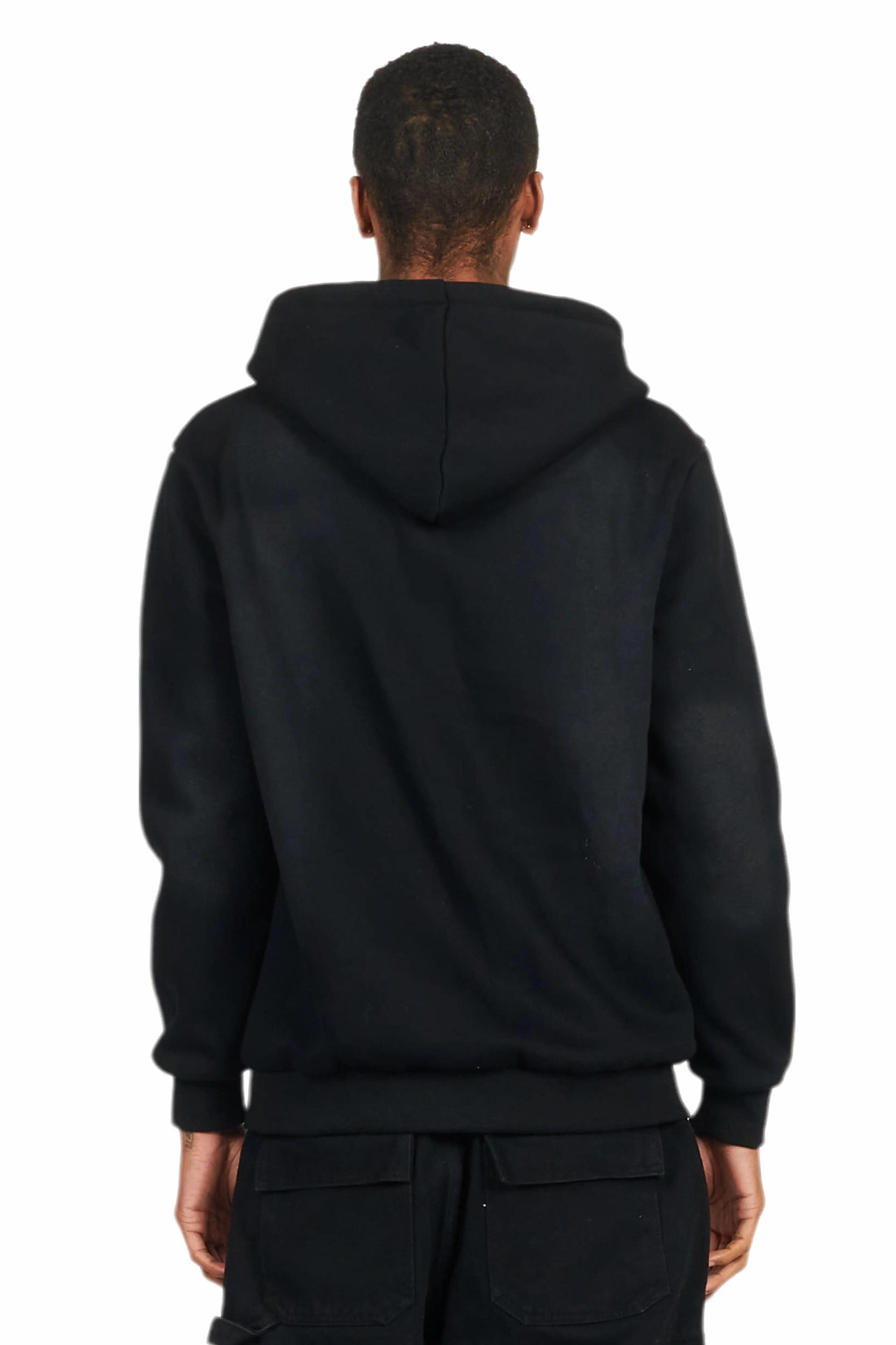 Smitty Black Graphic Hoodie Male Product Image