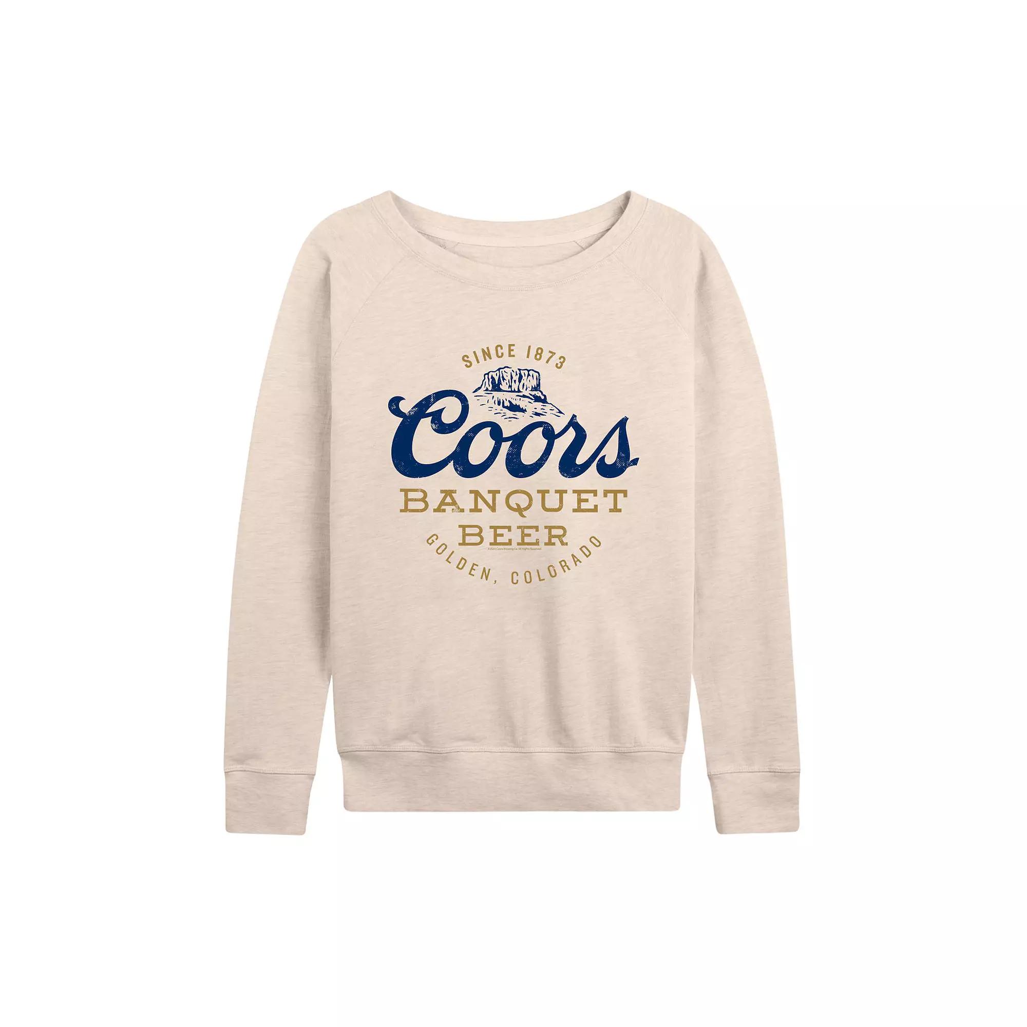 Women's Coors Banquet The Legend French Terry Long Sleeve Tee,  Product Image
