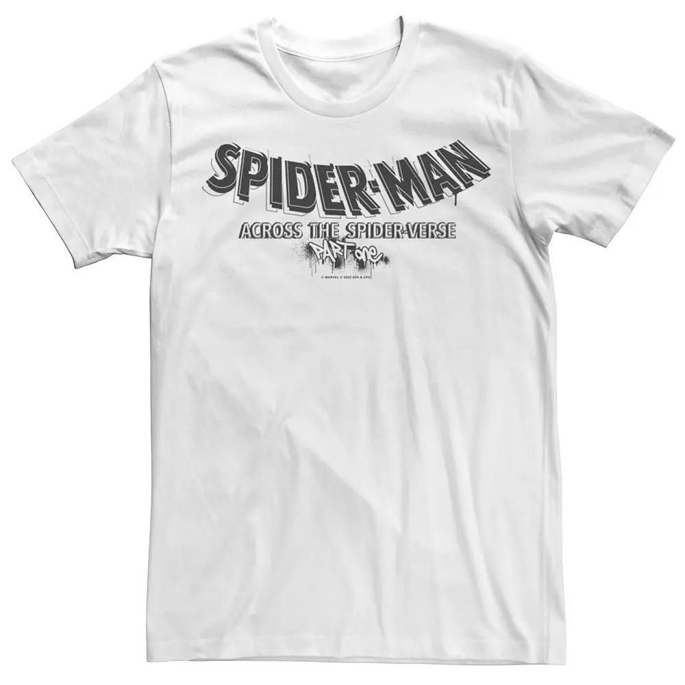 Big & Tall Spider-Man: Across The Spider-Verse: Part One Title Graphic Tee, Men's,  Product Image