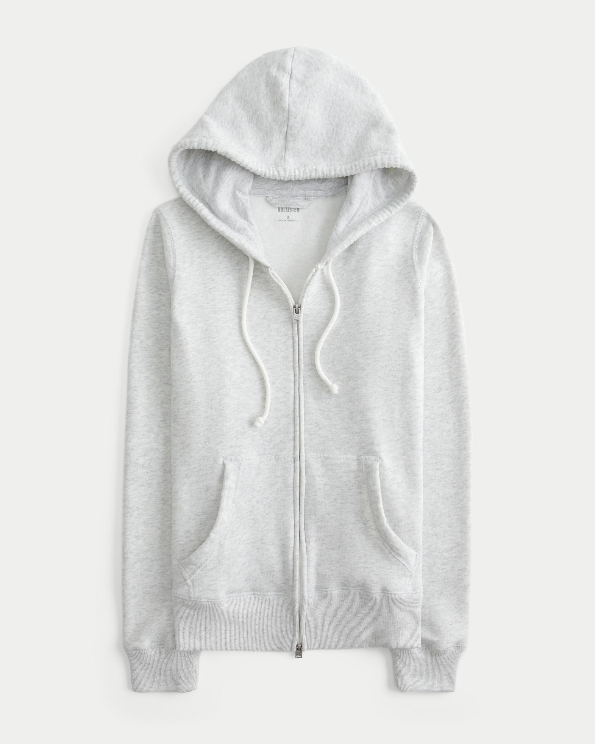 Slim Zip-Up Hoodie Product Image
