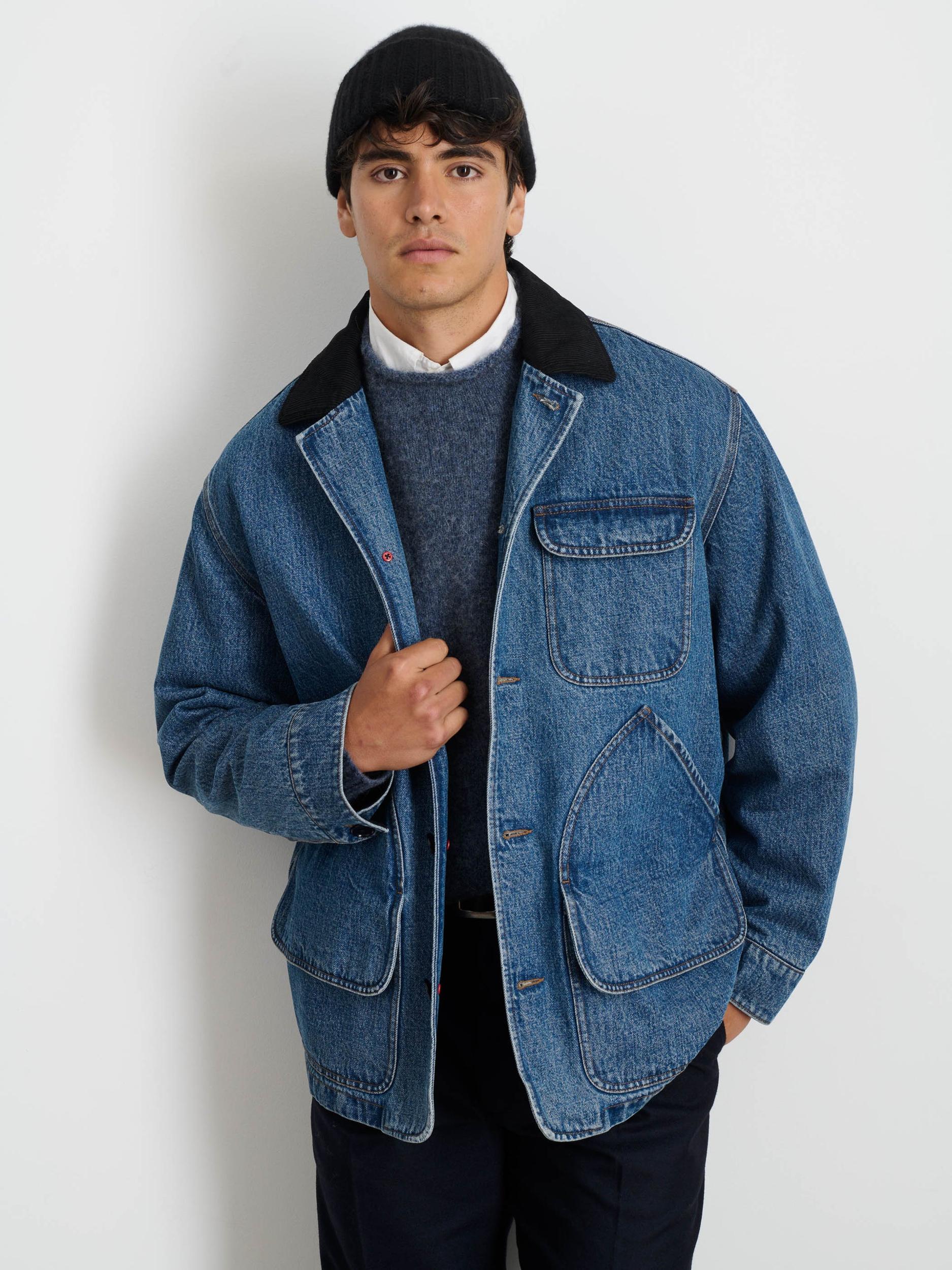 Frontier Jacket In Denim Product Image