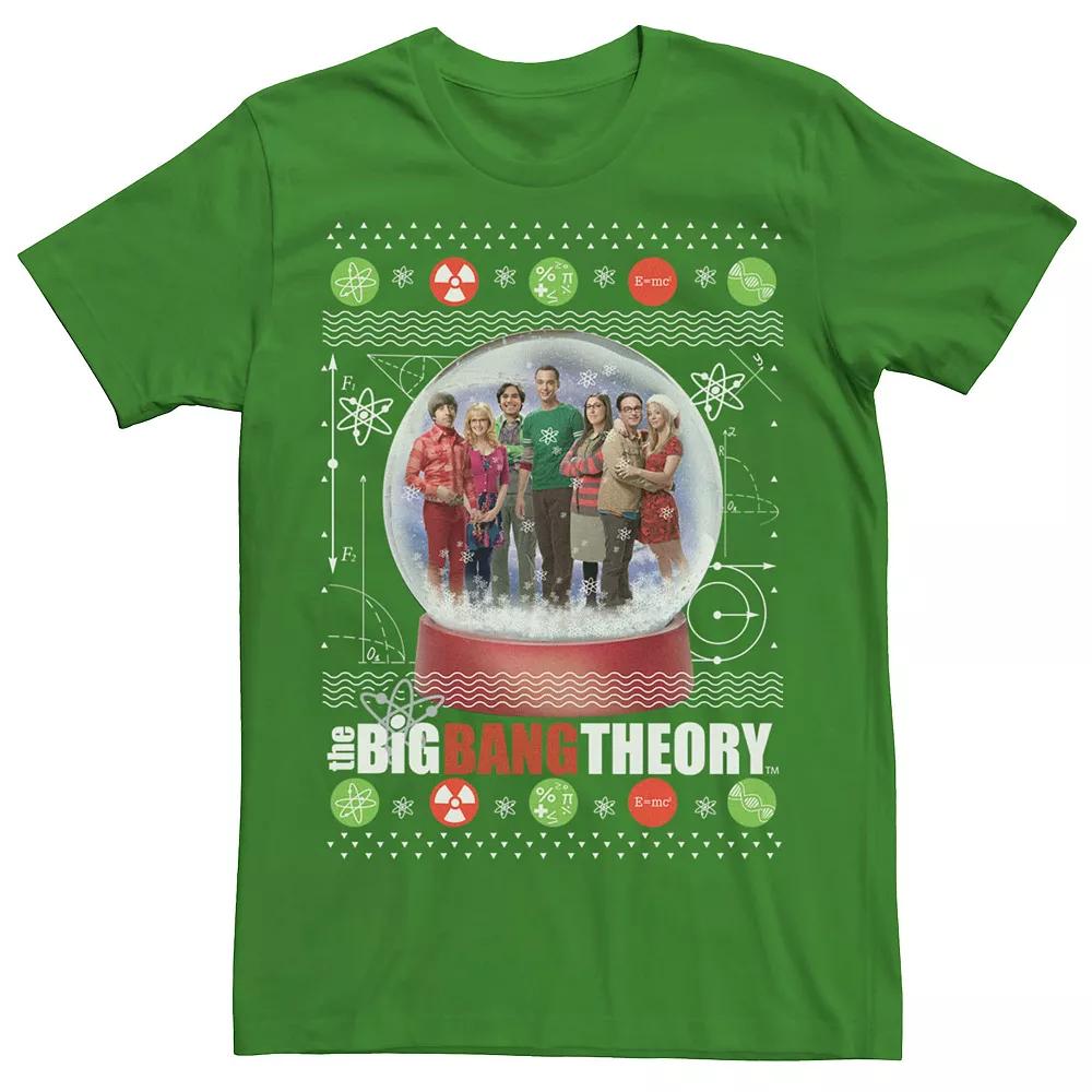 Men's The Big Bang Theory Christmas Snow Globe Tee,  Product Image