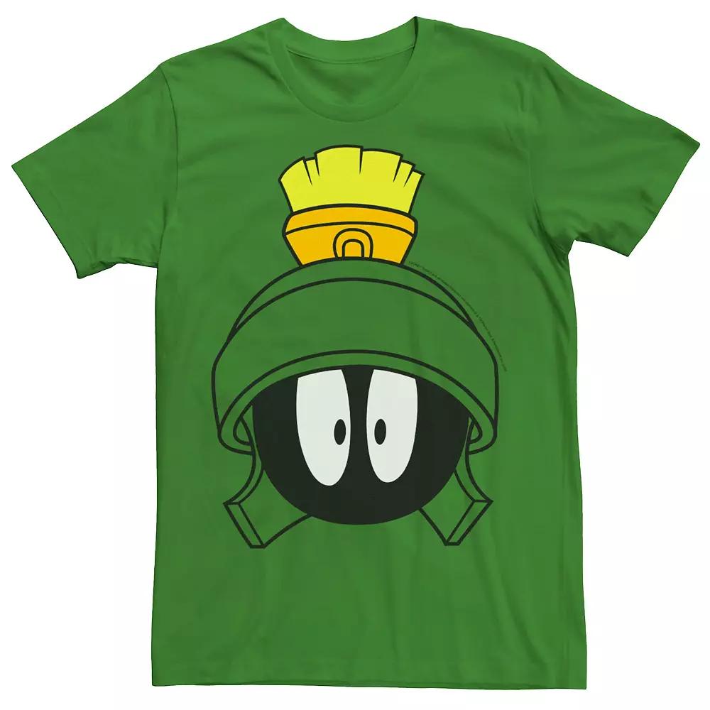 Men's Looney Tunes Vintage Marvin Martian Face Graphic Tee,  Product Image
