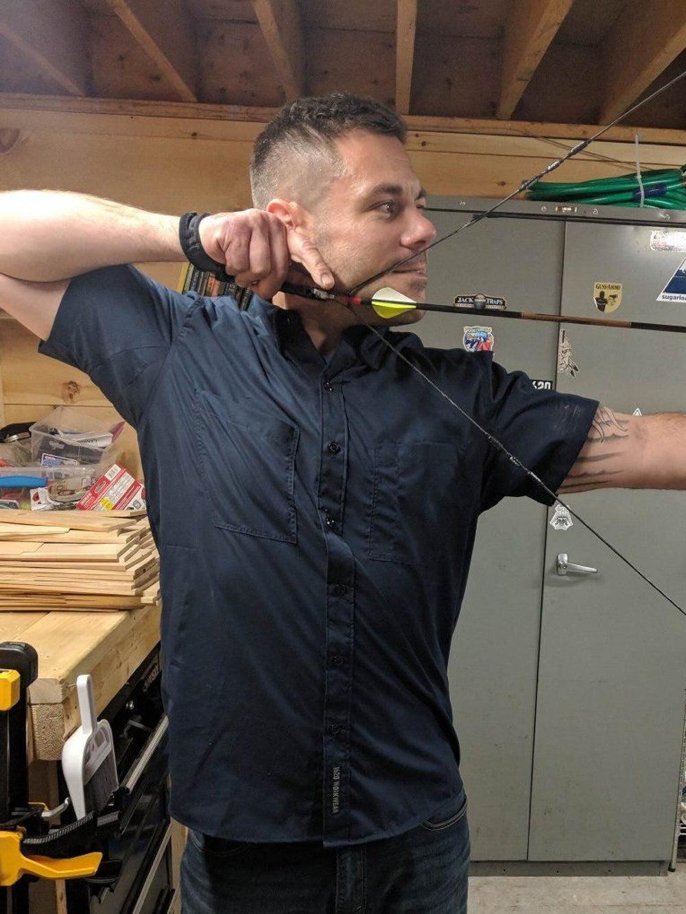 Made in L.A. Jersey Full-Placket Polo Product Image