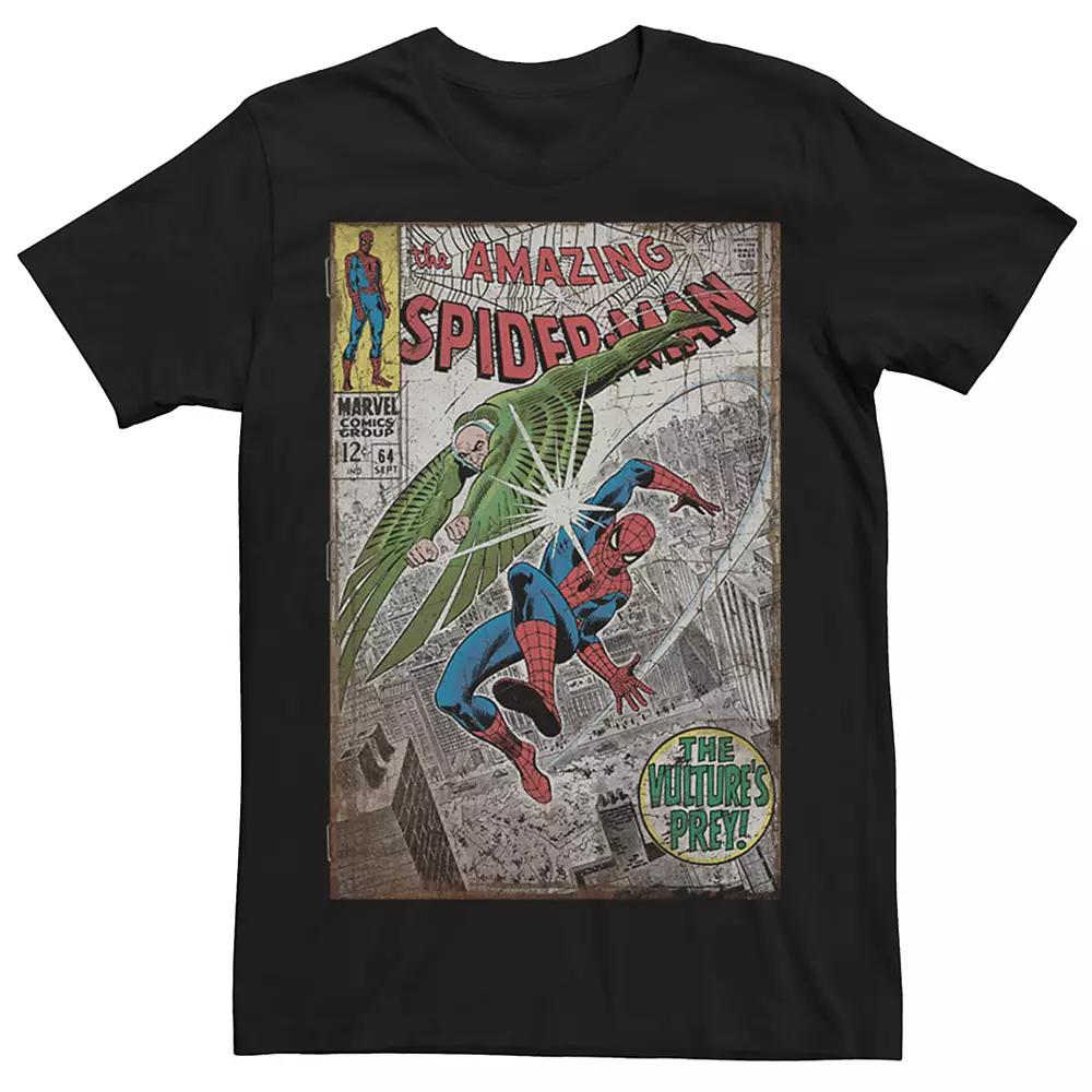 Men's Marvel Spider-Man Vulture's Prey Graphic Tee,  Product Image