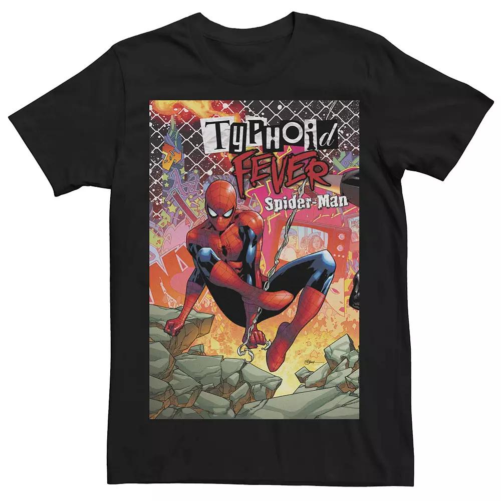 Men's Marvel's Typhoid Fever Spider-Man (2018) # Comic Cover Tee,  Product Image