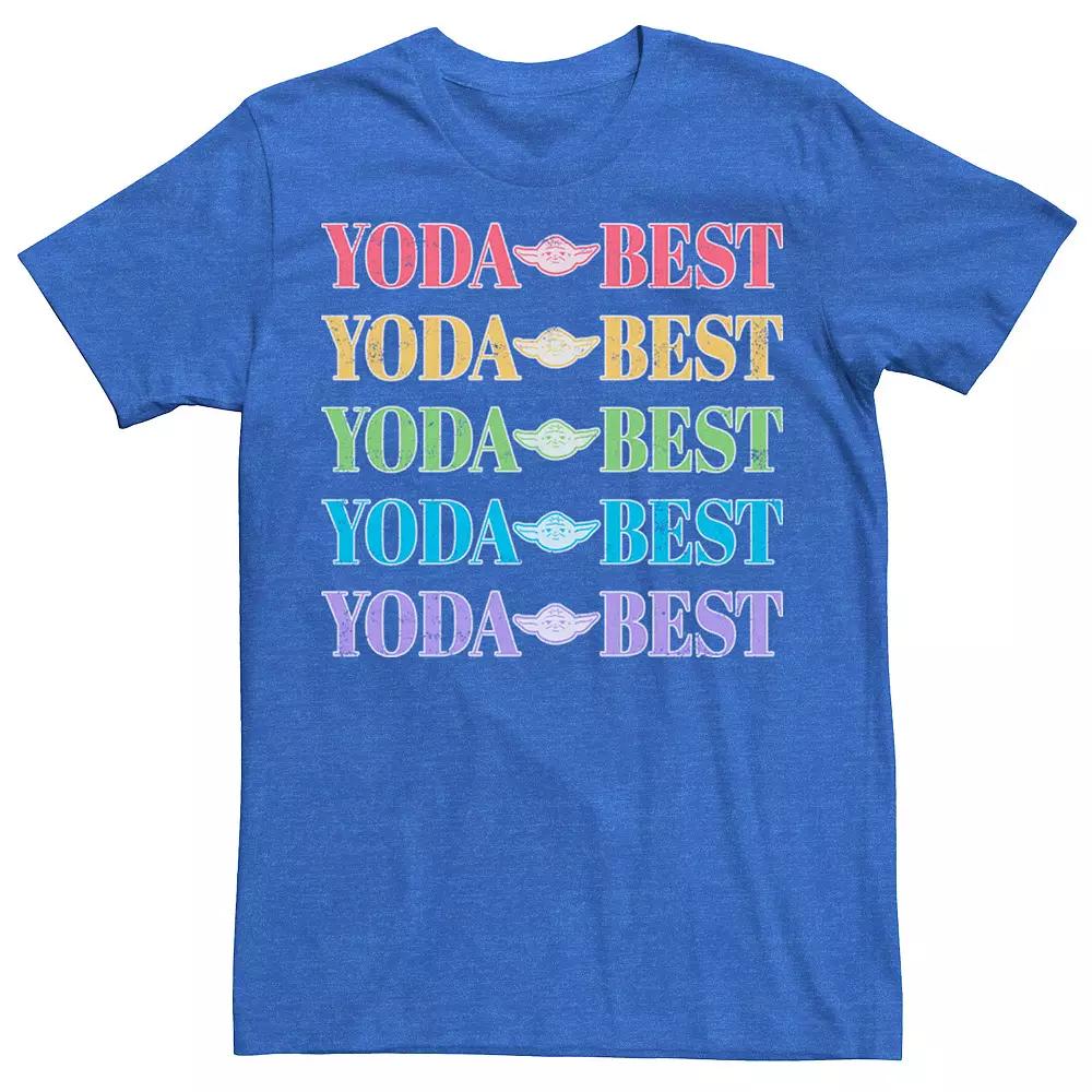 Men's Star Wars Yoda Wise Quote Portrait Tee,  Product Image