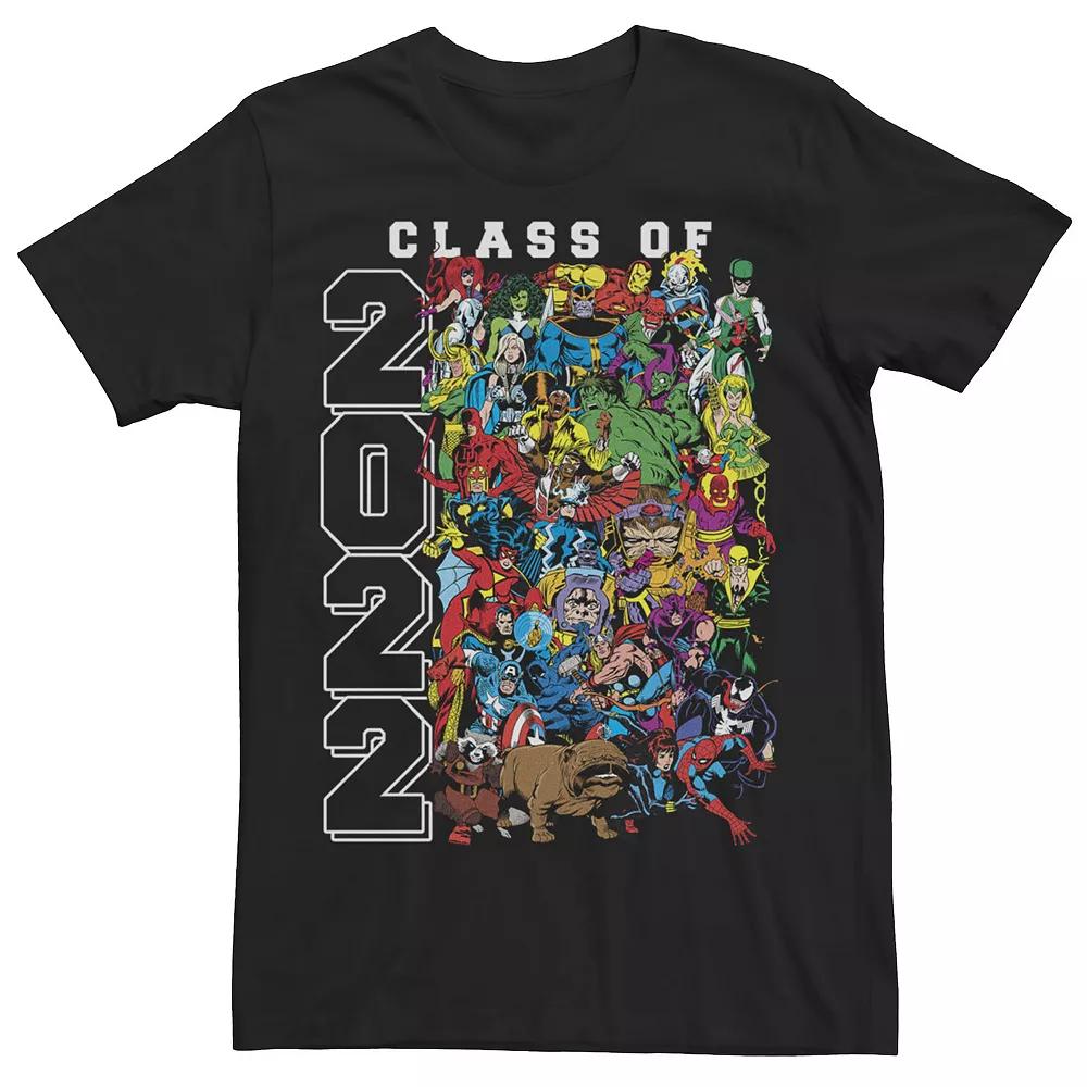 Men's Marvel Comic Retro Super Hero Comic Group Portrait Class of 2022 Tee,  Product Image